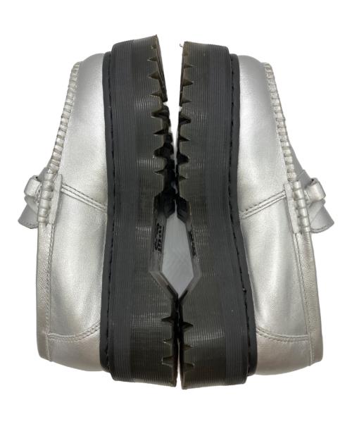 Dr.Martens（ドクターマーチン）Dr.Martens (ドクターマーチン) Penton II Quad Metallic Leather Loafers シルバー サイズ:38の古着・服飾アイテム