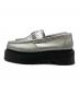 Dr.Martens (ドクターマーチン) Penton II Quad Metallic Leather Loafers シルバー サイズ:38：10000円