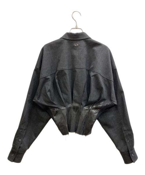 DIESEL（ディーゼル）DIESEL (ディーゼル) G-Anbu ジャケット グレー サイズ:40の古着・服飾アイテム
