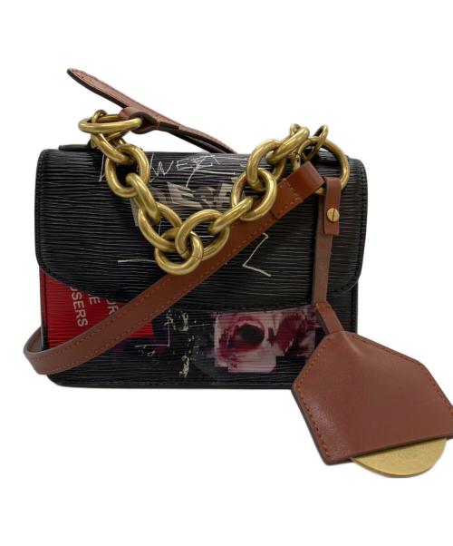 DIESEL（ディーゼル）DIESEL (ディーゼル) Graffiti Ormelle Crossbody ブラックの古着・服飾アイテム