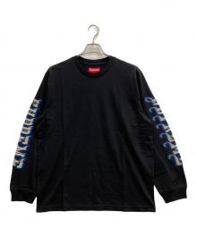 SUPREME（シュプリーム）の古着「INTARSIA SLEEVE L/S TOP」｜ブラック