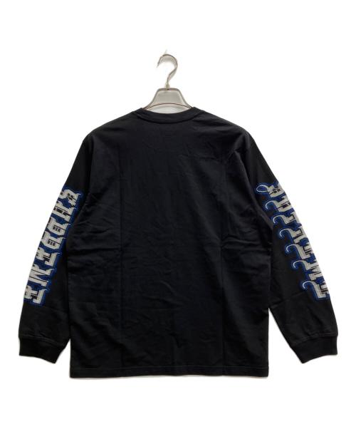 SUPREME（シュプリーム）Supreme (シュプリーム) INTARSIA SLEEVE L/S TOP ブラック サイズ:Mの古着・服飾アイテム