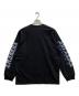Supreme (シュプリーム) INTARSIA SLEEVE L/S TOP ブラック サイズ:M：16000円