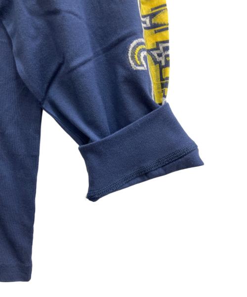 SUPREME（シュプリーム）Supreme (シュプリーム) INTARSIA SLEEVE L/S TOP ネイビー サイズ:Lの古着・服飾アイテム