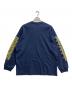 Supreme (シュプリーム) INTARSIA SLEEVE L/S TOP ネイビー サイズ:L：16000円