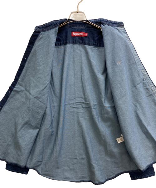 SUPREME（シュプリーム）Supreme (シュプリーム) Small BOX DENIM SHIRT インディゴ サイズ:Mの古着・服飾アイテム