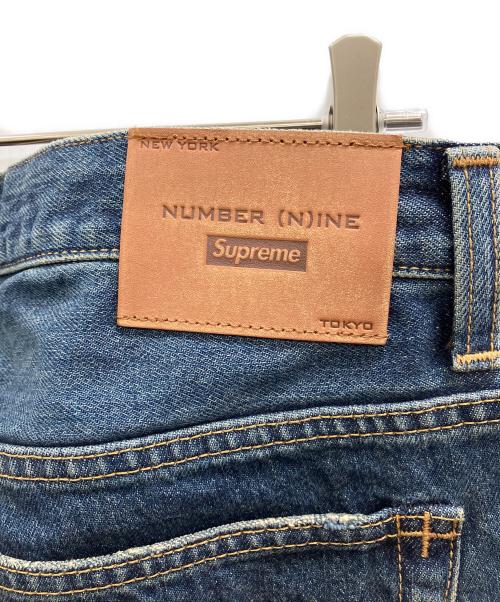 SUPREME（シュプリーム）Supreme (シュプリーム) NUMBER (N)INE (ナンバーナイン) Patches Loose Fit Jean インディゴ サイズ:32の古着・服飾アイテム
