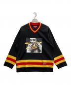 SUPREMEシュプリーム）の古着「ANTIHERO Ozzy Hockay Jersey」｜ブラック×レッド