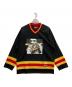 Supreme（シュプリーム）の古着「ANTIHERO Ozzy Hockay Jersey」｜ブラック×レッド