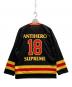 Supreme (シュプリーム) ANTIHERO Ozzy Hockay Jersey ブラック×レッド サイズ:M：15000円