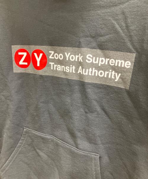 SUPREME（シュプリーム）Supreme (シュプリーム) Zoo York Hooded Sweatshirt ブラック サイズ:Lの古着・服飾アイテム