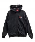 DIESELディーゼル）の古着「S-Boxt-Hood-Zip-Div」｜ブラック