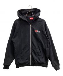 DIESEL（ディーゼル）の古着「S-Boxt-Hood-Zip-Div」｜ブラック