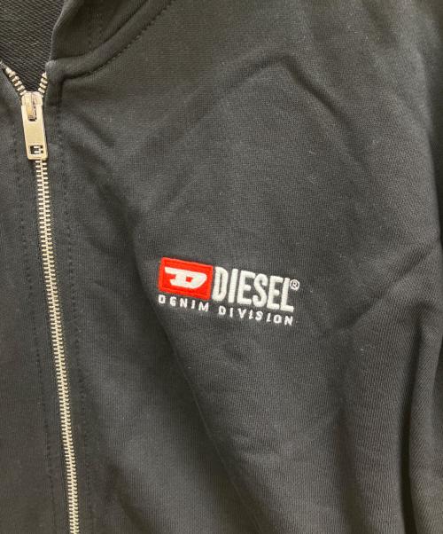DIESEL（ディーゼル）DIESEL (ディーゼル) S-Boxt-Hood-Zip-Div ブラック サイズ:Mの古着・服飾アイテム