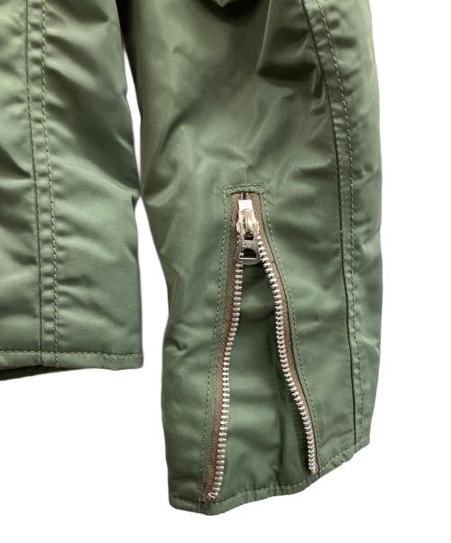 Schott（ショット）Schott (ショット) nano・universe (ナノ・ユニバース) 別注フライトジャケット カーキ サイズ:Mの古着・服飾アイテム