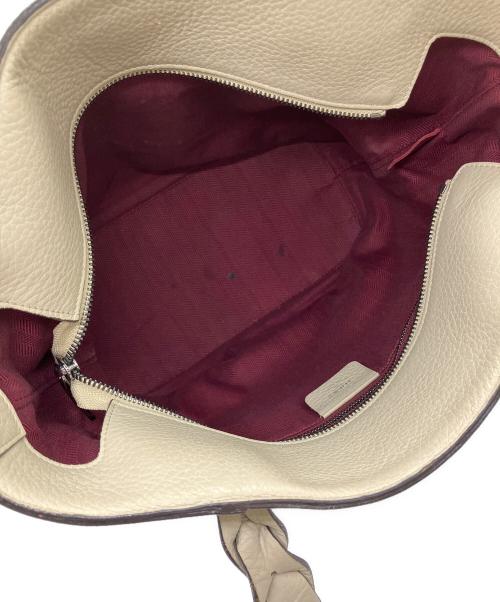 LOEWE（ロエベ）LOEWE (ロエベ) フスタアナグラムトートバッグ ベージュの古着・服飾アイテム