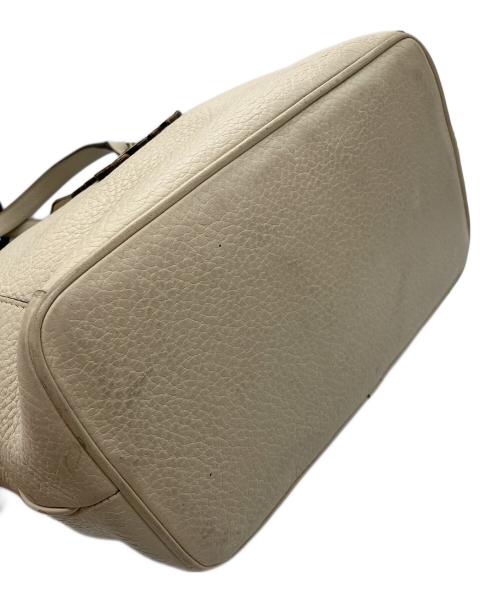 LOEWE（ロエベ）LOEWE (ロエベ) フスタアナグラムトートバッグ ベージュの古着・服飾アイテム
