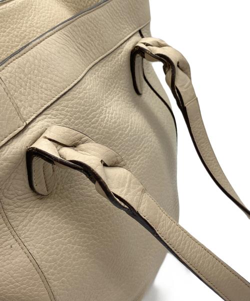 LOEWE（ロエベ）LOEWE (ロエベ) フスタアナグラムトートバッグ ベージュの古着・服飾アイテム