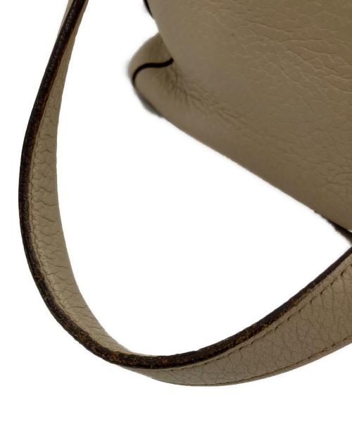 LOEWE（ロエベ）LOEWE (ロエベ) フスタアナグラムトートバッグ ベージュの古着・服飾アイテム