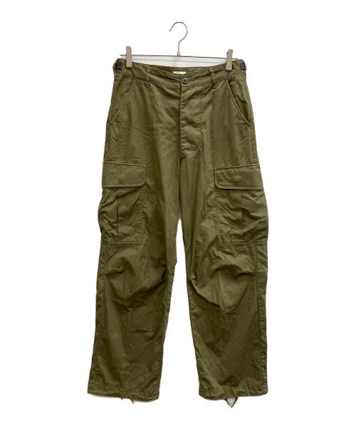 CIOTA（シオタ）CIOTA (シオタ) スビンコットンウェザージャングルファティーグパンツ カーキ サイズ:4の古着・服飾アイテム