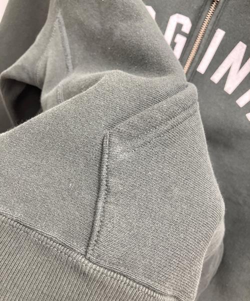 Champion（チャンピオン）Champion (チャンピオン) FRAMeWORK (フレームワーク) ハーフジップスウェット カーキ サイズ:Mの古着・服飾アイテム