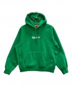 SUPREMEシュプリーム）の古着「BOX LOGO HOODED SWEATSHIRT」｜グリーン
