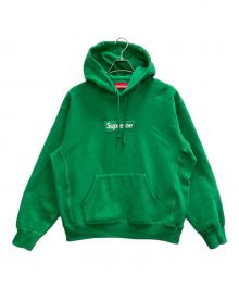 SUPREME（シュプリーム）の古着「BOX LOGO HOODED SWEATSHIRT」｜グリーン