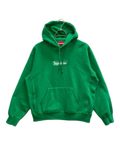 SUPREME（シュプリーム）Supreme (シュプリーム) BOX LOGO HOODED SWEATSHIRT グリーン サイズ:Mの古着・服飾アイテム