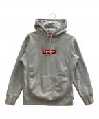 SUPREMEシュプリーム）の古着「BOX LOGO HOODED SWEATSHIRT」｜グレー