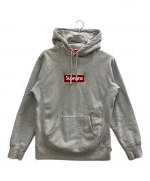 SUPREME（シュプリーム）の古着「BOX LOGO HOODED SWEATSHIRT」｜グレー