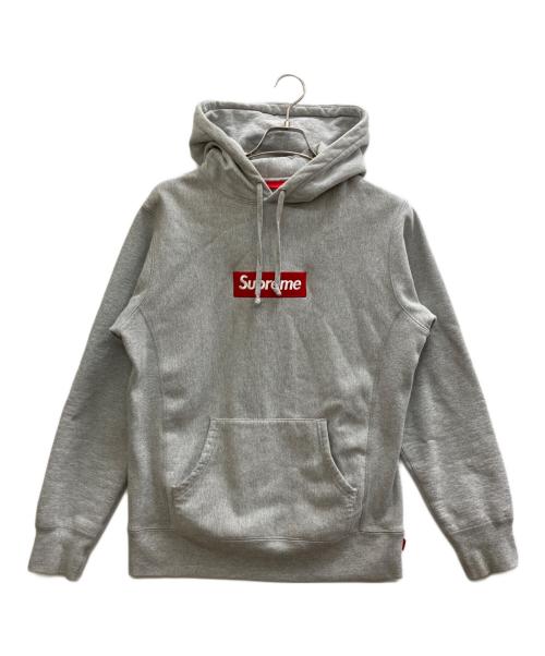 SUPREME（シュプリーム）Supreme (シュプリーム) BOX LOGO HOODED SWEATSHIRT グレー サイズ:Mの古着・服飾アイテム