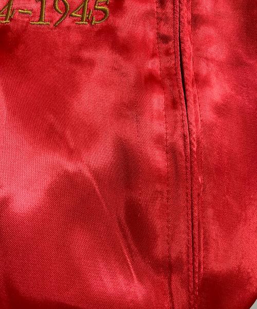 AVIREX（アヴィレックス）AVIREX (アヴィレックス) リバーシブルスーベニアスカジャン レッド サイズ:Mの古着・服飾アイテム