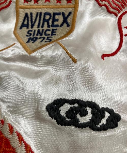AVIREX（アヴィレックス）AVIREX (アヴィレックス) リバーシブルスーベニアスカジャン レッド サイズ:Mの古着・服飾アイテム