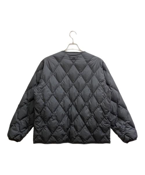 THE NORTHFACE PURPLELABEL（ザ・ノースフェイス パープルレーベル）THE NORTHFACE PURPLELABEL (ザ・ノースフェイス パープルレーベル) PERTEX QUANTUM PLAS Field Down Cardigan ブラック サイズ:Mの古着・服飾アイテム
