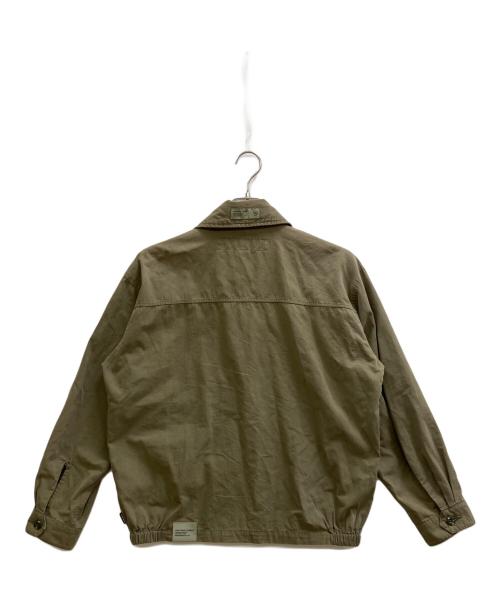 NEIGHBORHOOD（ネイバーフッド）NEIGHBORHOOD (ネイバーフッド) WASHED ZIP WORK JACKET カーキ サイズ:Sの古着・服飾アイテム