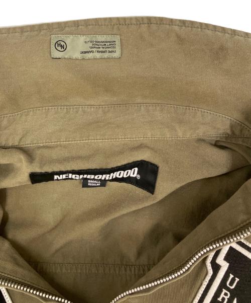 NEIGHBORHOOD（ネイバーフッド）NEIGHBORHOOD (ネイバーフッド) WASHED ZIP WORK JACKET カーキ サイズ:Sの古着・服飾アイテム