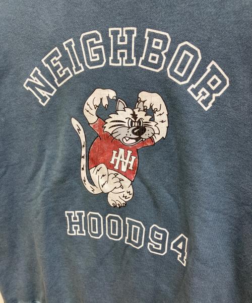 NEIGHBORHOOD（ネイバーフッド）NEIGHBORHOOD (ネイバーフッド) PIGMENT DYED SWEAT SHIRT LS ブルー サイズ:Mの古着・服飾アイテム