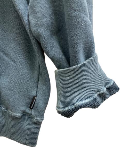 NEIGHBORHOOD（ネイバーフッド）NEIGHBORHOOD (ネイバーフッド) PIGMENT DYED SWEAT SHIRT LS ブルー サイズ:Mの古着・服飾アイテム