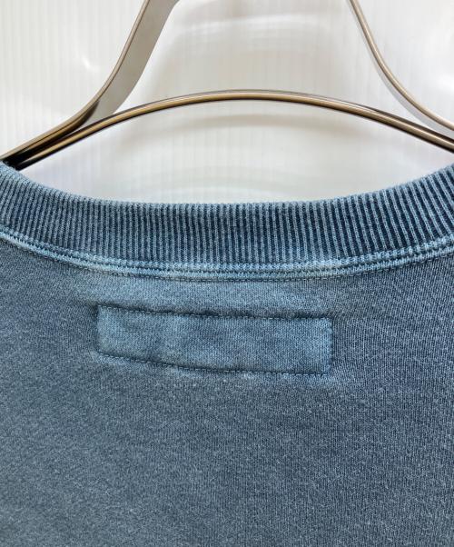 NEIGHBORHOOD（ネイバーフッド）NEIGHBORHOOD (ネイバーフッド) PIGMENT DYED SWEAT SHIRT LS ブルー サイズ:Mの古着・服飾アイテム