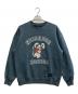 NEIGHBORHOOD（ネイバーフッド）の古着「PIGMENT DYED SWEAT SHIRT LS」｜ブルー