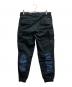 A BATHING APE (アベイシングエイプ) シャークプリントカーゴロングパンツ ネイビー サイズ:M：15000円