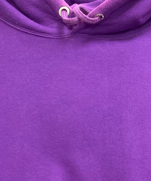 A BATHING APE（アベイシングエイプ）A BATHING APE (アベイシングエイプ) ベイプロゴパーカー パープル サイズ:XXLの古着・服飾アイテム