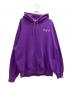 A BATHING APE（アベイシングエイプ）の古着「ベイプロゴパーカー」｜パープル