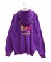 A BATHING APE (アベイシングエイプ) ベイプロゴパーカー パープル サイズ:XXL：8000円