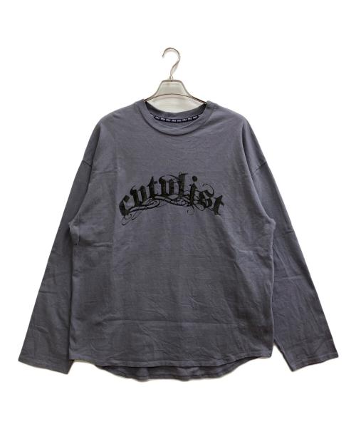 CVTVLIST（カタリスト）CVTVLIST (カタリスト) ロゴロングスリーブカットソー グレー サイズ:2の古着・服飾アイテム