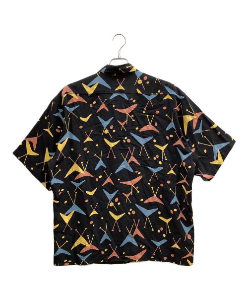 Schott（ショット）Schott (ショット) PINEAPPLE JUICE (パインアップル ジュース) ATOMIC RAYON SHIRT ブラック サイズ:XLの古着・服飾アイテム