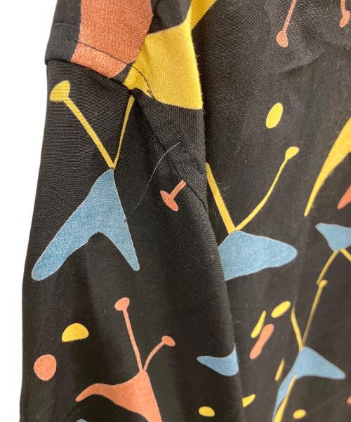 Schott（ショット）Schott (ショット) PINEAPPLE JUICE (パインアップル ジュース) ATOMIC RAYON SHIRT ブラック サイズ:XLの古着・服飾アイテム
