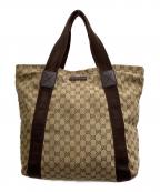 GUCCIグッチ）の古着「トートバッグ」｜ブラウン