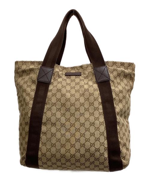 GUCCI（グッチ）GUCCI (グッチ) トートバッグ ブラウンの古着・服飾アイテム