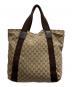 GUCCI (グッチ) トートバッグ ブラウン：50000円